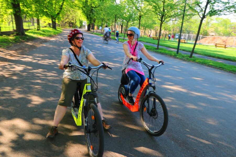 Prague: Highlights Tour on e-Scooter or eBike - Charles Bridge and Old Town photos, with Týn Church and the Clock Tower