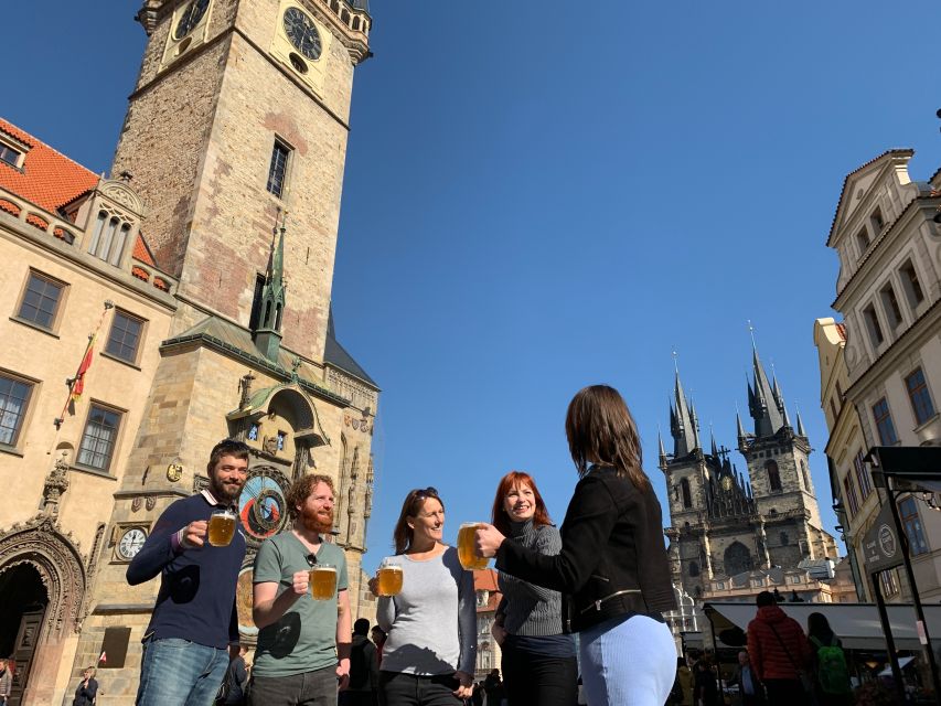 Prague: Historic Pubs Tour with Drinks - Wenceslas Square to Your First Pint: an easy entry to Prague