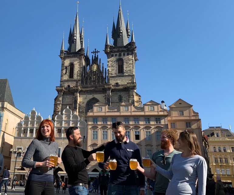 Prague: Historic Pubs Tour with Drinks - Charles Bridge and Lesser Town: your built-in photo break