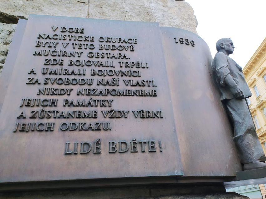 Prague: Historical Walking Tour with Focus on World War 2 - Old Town Square and Wenceslas Square: the Prague Uprising through the street map