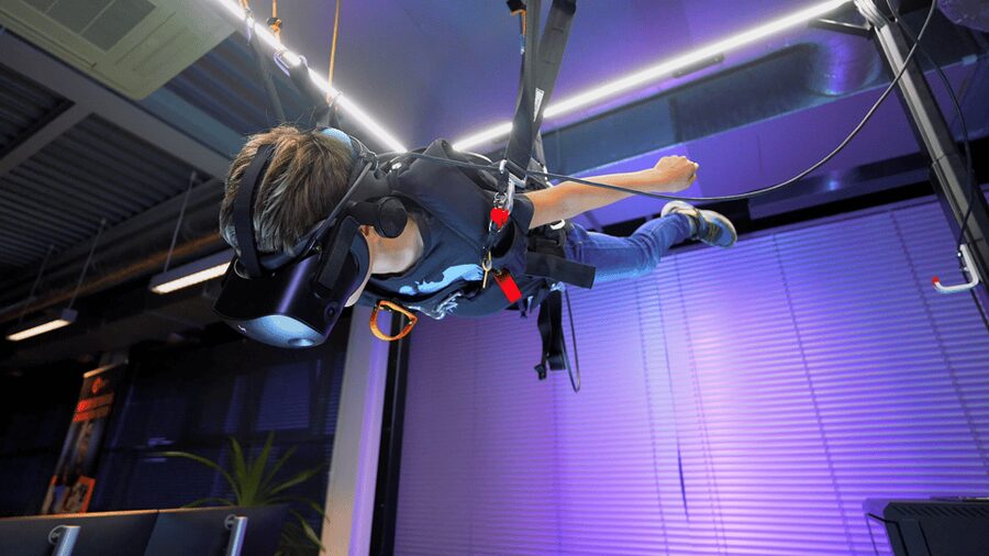 Prague: Hurricane Factory Parachute Jump VR Simulator - Timing and pacing: why the session feels fast