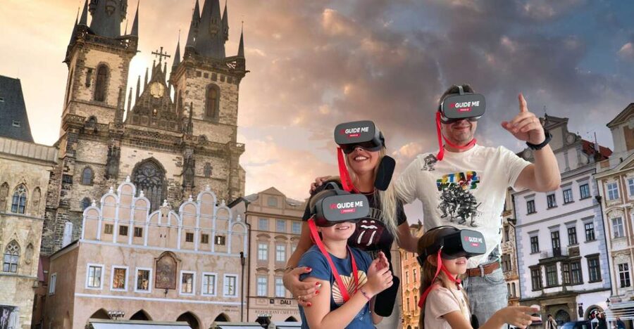 Prague: Immersive History Walking Tour and VR - VR in Prague, without the museum fatigue