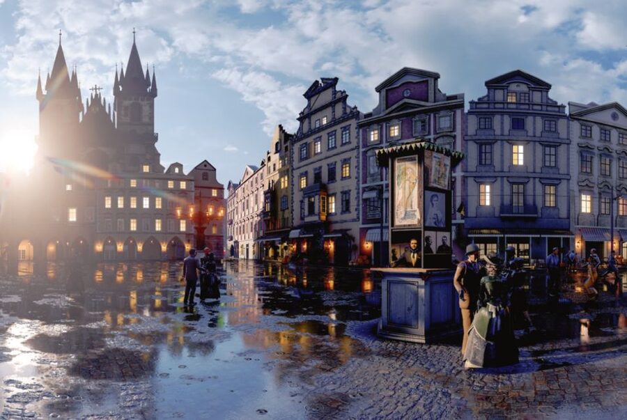 Prague: Immersive History Walking Tour and VR - The six VR scenes that do the heavy lifting