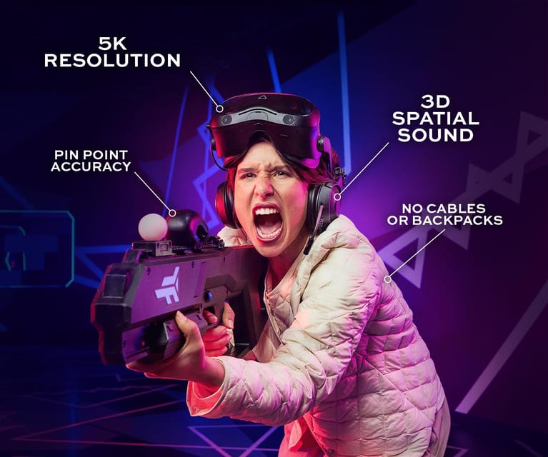 Prague: Immersive VR multiplayer experience - The 45 minutes: briefing, play time, and your take-away video