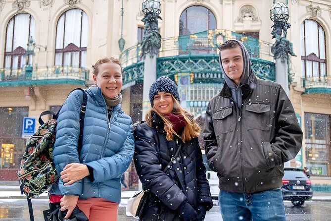 Prague Introduction Walking Tour - Lucerna Palace, Narodni trida, and Kafka: culture in the middle of traffic