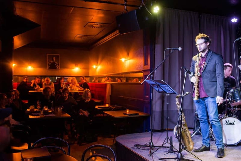 Prague: Jazz Show with Signature Cocktail - Step inside: the cozy underground world of Jazz & Cocktail Club U Staré Paní
