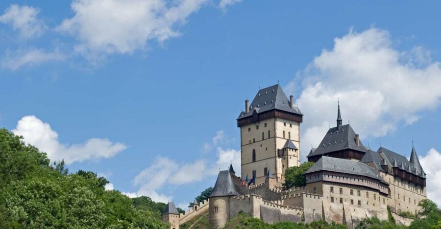 Prague: Karlštejn Castle Guided Tour with Entry Ticket - The hilltop approach, why shoes and pacing matter