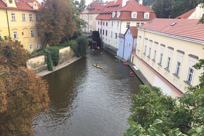 Prague Kayak Tour in City Center - 2 hours - Manesuv Most: Switching from Icon to River Reality