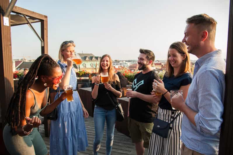 Prague: Local Pub Walking Tour with 5 Beers - Starting at Franz Kafka Rotating Head: how the tour sets the tone
