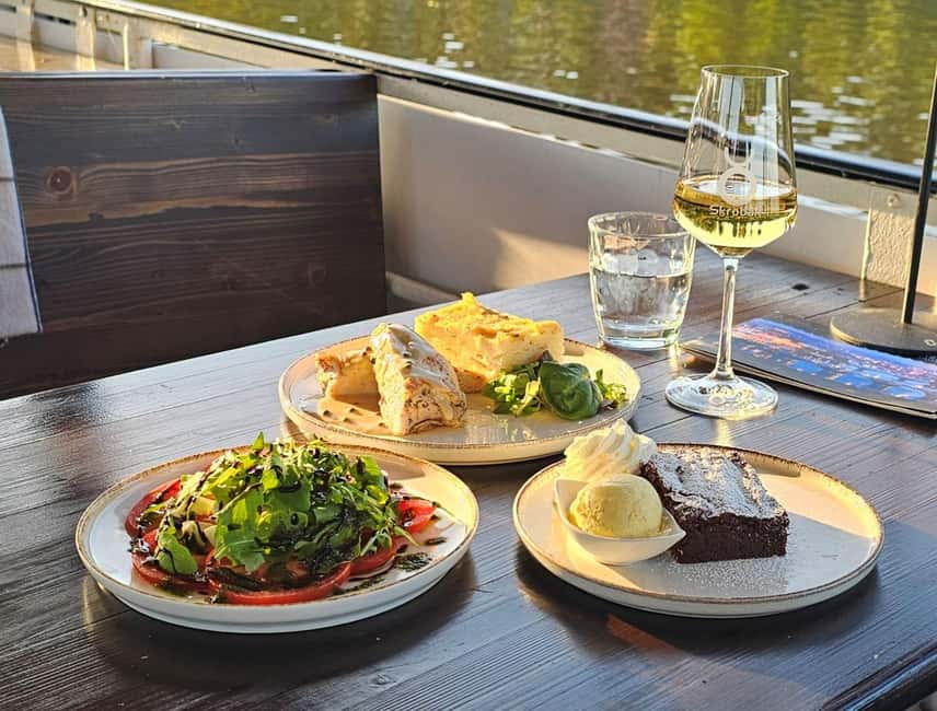 Prague: Lunch Cruise on the Vltava with 3-Course Menu - The 3-Course Prague Menu, Including A Vegetarian Choice