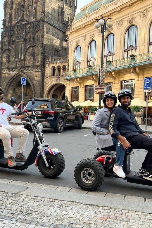 Prague Monastery & Panoramic Viewpoint Electric Trike Tour - Electric trike training, safety basics, and how the tour flows