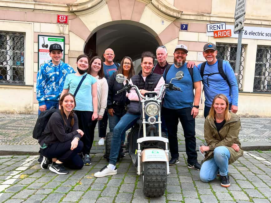 Prague: Monster Bike Trike Tour Euro Segway Experience - Meeting Euro Segway Prague and Getting Ready to Ride