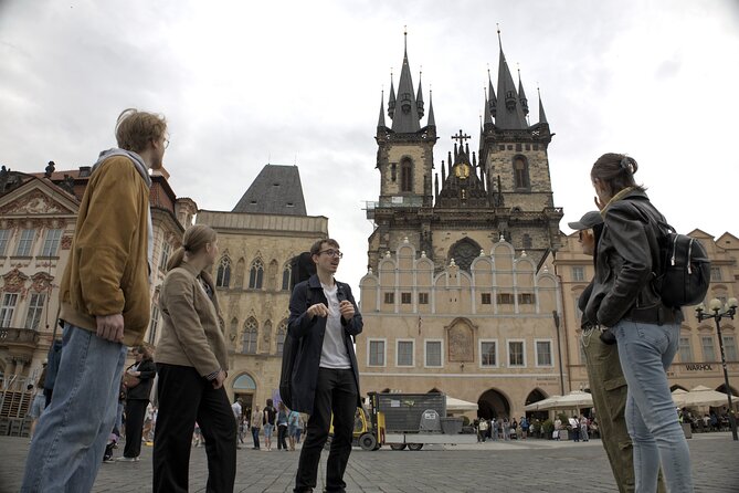 Prague: Mozart, Dvořák, Czech Folk Tour with a Guitarist - Stop 2: Old Town Square for Smetana and Vltava