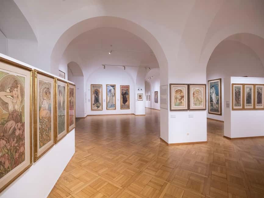 Prague: Mucha Museum Entry Ticket - Where you go: Kaunický Palace and a museum made for one artist