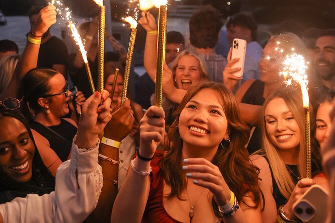 Prague New Year's VIP Boat Party Plus EPIC Club - Dancing House at Golden Hour: A Quick Architectural Detour