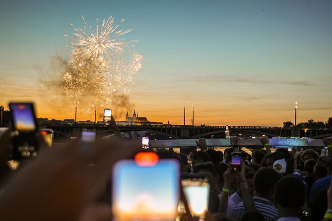 Prague New Year's VIP Boat Party Plus EPIC Club - Vltava River Boat Cruise for 90 Minutes: Party Mode on the Water