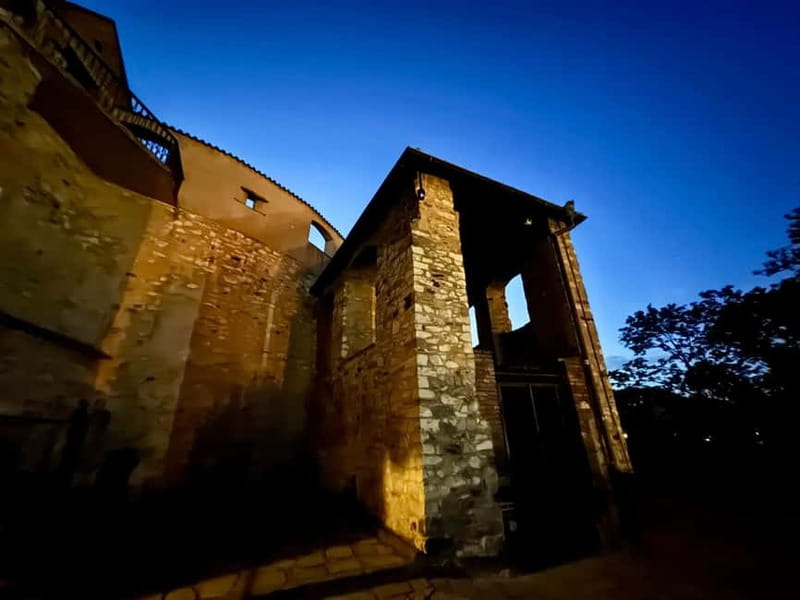 Prague: Night Walk through Prague Castle with City Views - Prince St. Wenceslas and the Golden Lane chill