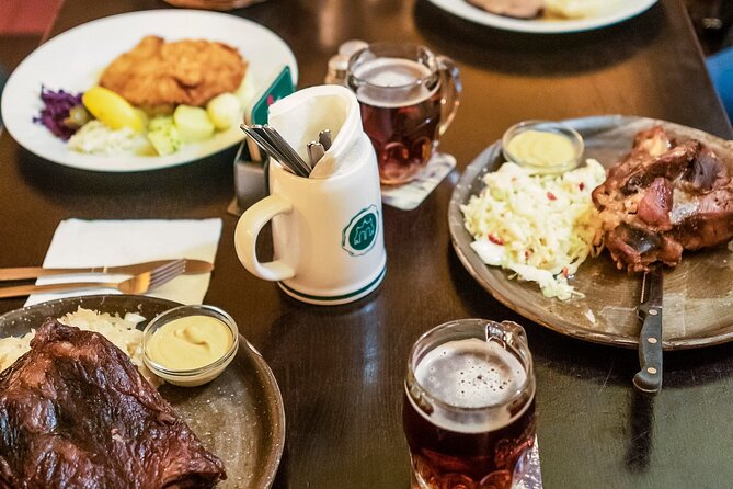 Prague Old Town And Beer Walking Tour Including Dinner - Two Czech beer stops, and what you actually get for the price