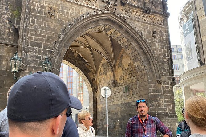 Prague: Old Town and Jewish Quarter Small-Group Tour - Prasna brana, a gothic gate that still holds its shape