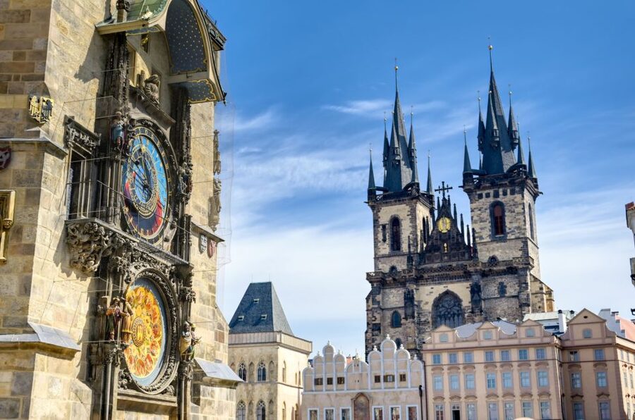 Prague Old Town Family Tour, Attractions, Royal Castle - Old Town Hall Square and the Astronomical Clock: The Hour Surprise Kids Remember