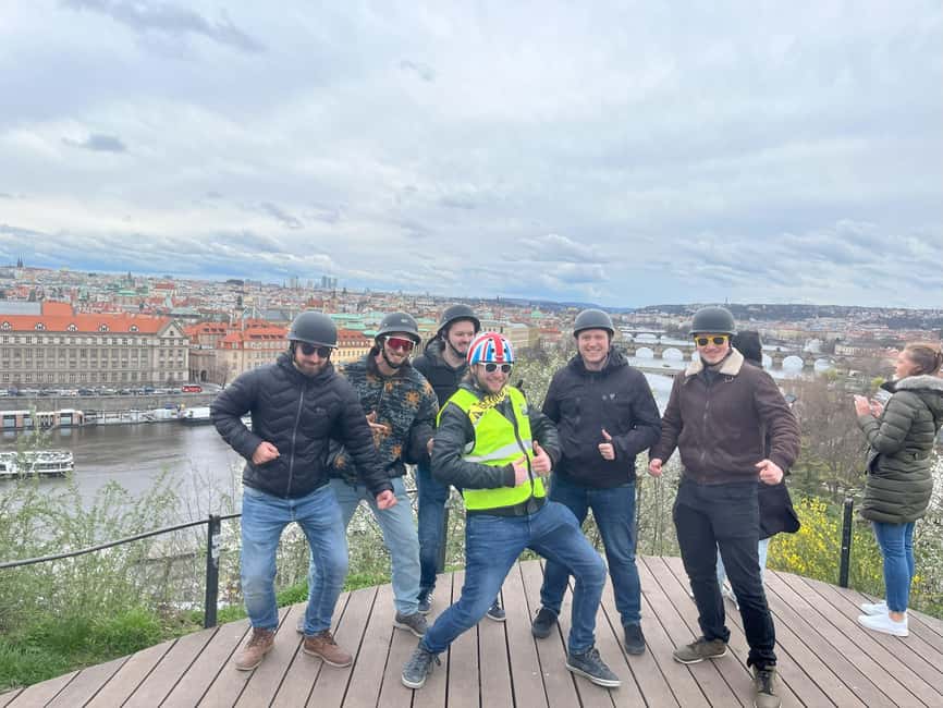 Prague Old Town: Guided Tour on eScooters - Lesser Quarter start, then glide toward the Vltava River