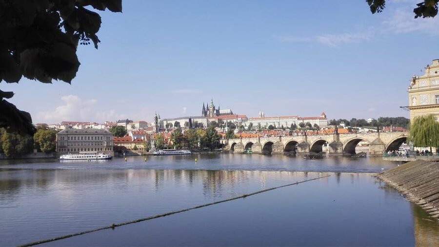 Prague: Old Town Guided Walking Tour and City Boat Ride - Jewish Quarter start: old synagogues and early 20th-century context