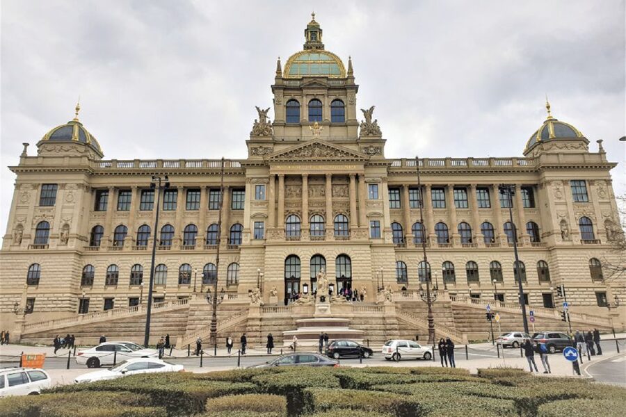 Prague: Old Town Tour & National Museum Skip-the-Line Ticket - New Town Prague, plus the feel of Wenceslas Square