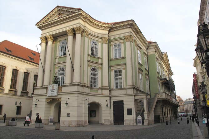 Prague Old Town Tour with a Classical Concert - National Theatre Area to the Charles Bridge and Vltava River Connection