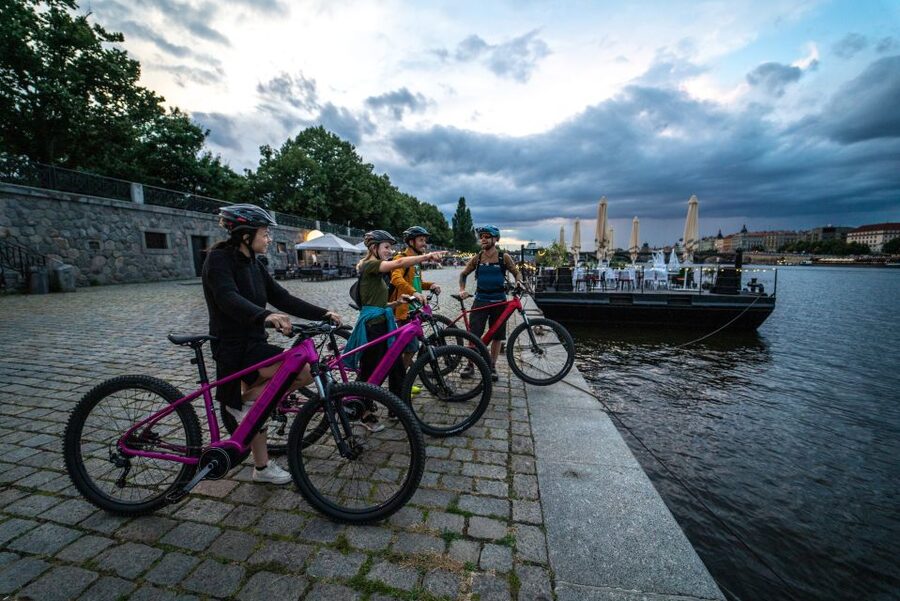 Prague on E-Bike:Explore Greater Downtown Parks & Epic Views - Novy Svet in the Prague Castle area: the cutest street stop