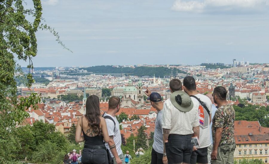 Prague: One Prague Tour with Local Food & Beer - Castle Side walking route: Lesser Town, Hradcany, monasteries, and panoramas