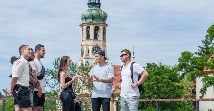 Prague: One Prague Tour with Local Food & Beer - Where the tour starts in Mala Strana (and how not to waste time)