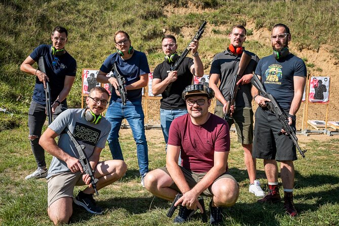 Prague: Outdoor shooting experience 3 to 10 guns + BUS Transfer - Guns, Distances, and Why 25 to 500 m Changes the Day