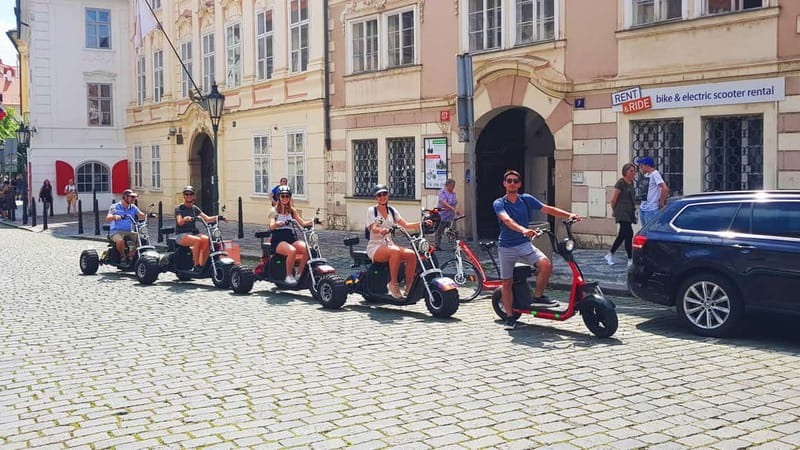 Prague: Panoramic Viewpoints Guided Electric Tricycle Tour - Key highlights to look for