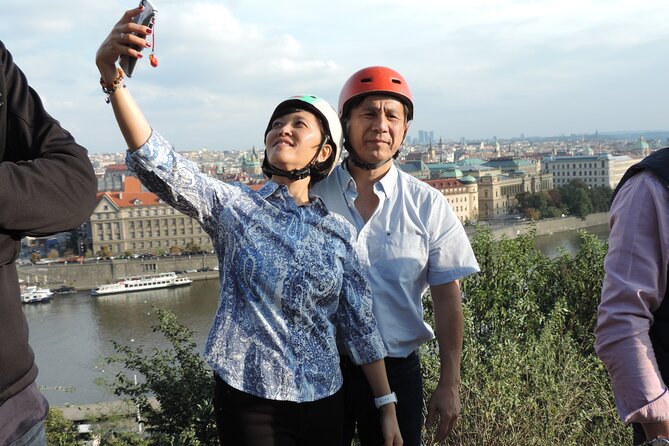 Prague Panoramic Views e-bike and e-Scooter guided Tour - Prague Castle and Strahov Monastery: iconic sights, viewpoint first