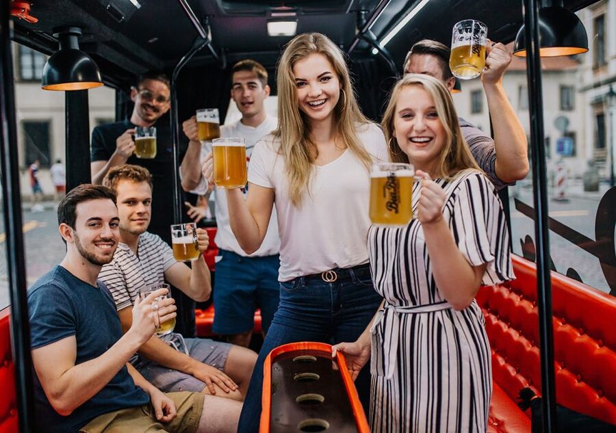 Prague: Party Beer Bus - Atmosphere note: music power, heat risk, and why it matters