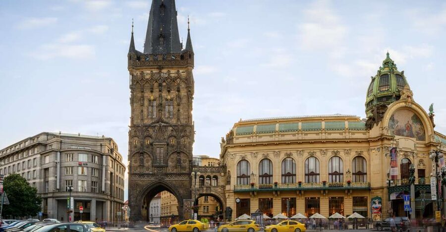 Prague: Powder Gate Tower Entrance Ticket - The 186 Steps and the 44-Meter Viewing Gallery View