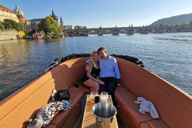 Prague Private Boat Tour 4 Hours - Government riverside views, plus the bridge-hopping rhythm