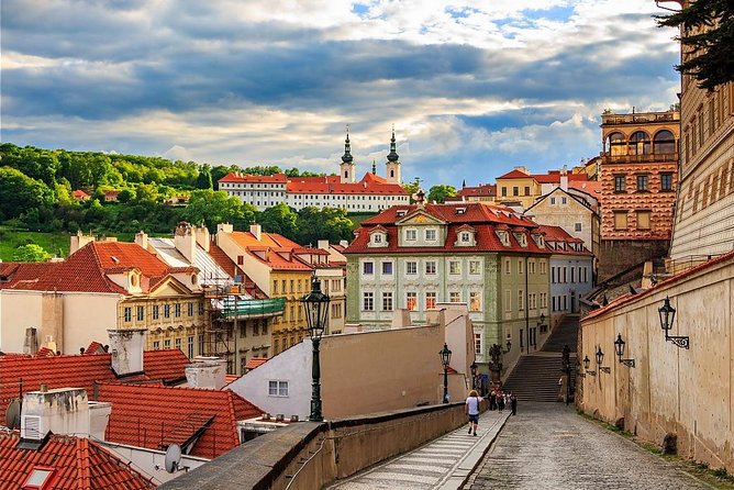 Prague Private City Walking Tour with Transit by Car - Prague Castle: where the tour sets the tone (admission extra)