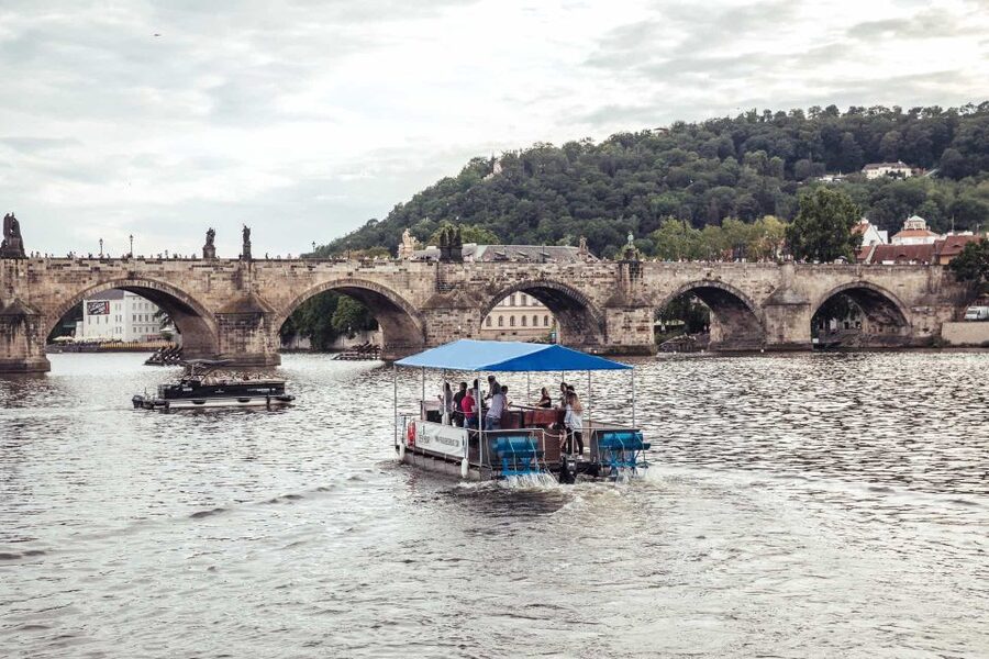 Prague: Private Cycle Boat River Tour with Beer or Prosecco - Beer or prosecco: how the drink plan affects your vibe