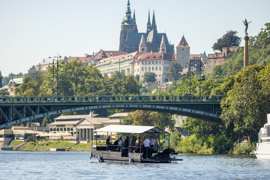 Prague: Private Cycle Boat River Tour with Beer or Prosecco - Private-group perks: why up to 12 people is the sweet spot