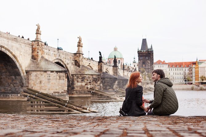 Prague Private Photoshoot - Stop 1, Charles Bridge: The Crowd-Control Challenge