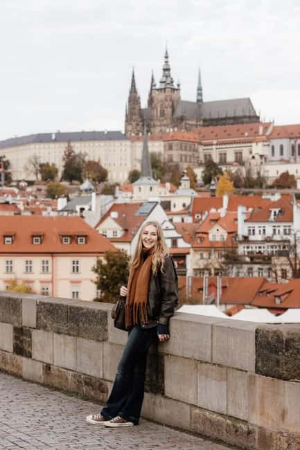 Prague: Private Professional Photoshoot with Edited Photos - The Prague Astronomical Clock stop: iconic, crowded, and photo-friendly with the right approach