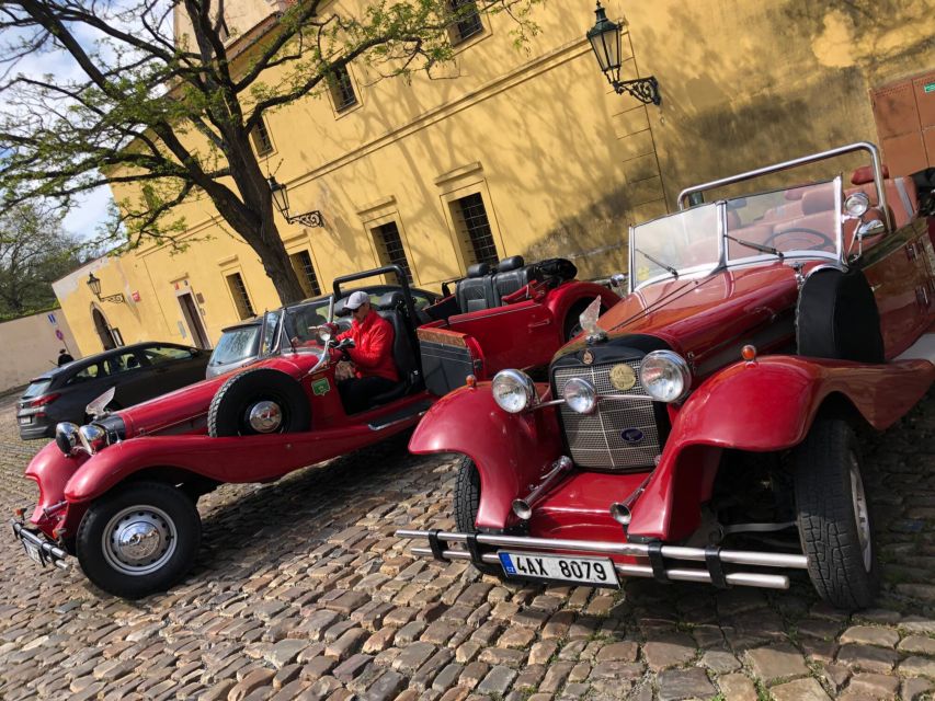 Prague: Private Tour by Vintage Car - The route that makes sense: Old Town, Josefov, Castle, and the modern contrasts