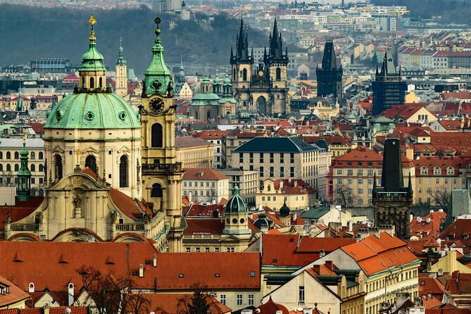 Prague Private Tour with rooftop bar and Prosseco - Rooftop bar and Prosecco: a view you can actually enjoy