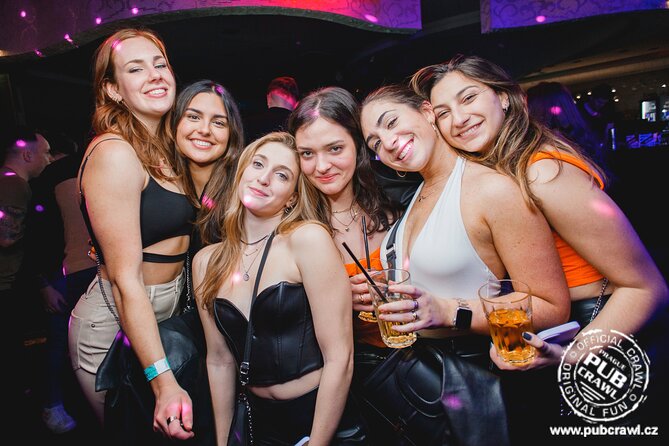 Prague Pub Crawl with Unlimited Drinks & 5 story club Entry - Stop 2: Chapeau Rouge and the open-bar hour of variety