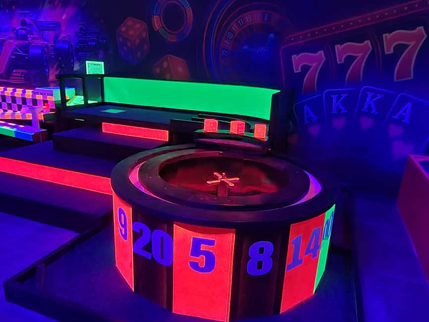 Prague: Punk Minigolf Glow-in-the-Dark Entry Ticket - Price and value at about $15 per person