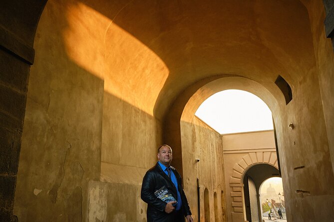 Prague Secrets and Symbols Tour - Vladislav Hall to Old Castle Stairs: history and a big change in perspective