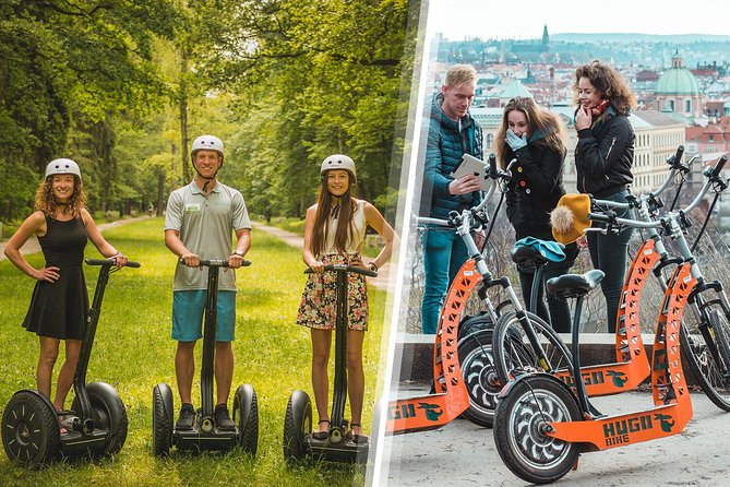 Prague Segway & E-Scooter Grand City Tour - Stop by stop: Letná views, castle area, and the river return