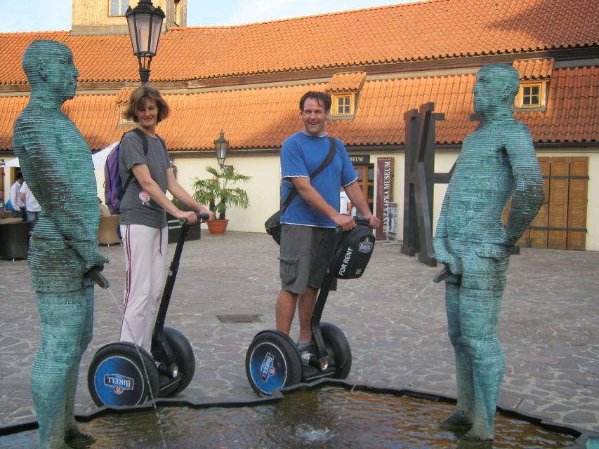 Prague: Segway Sightseeing Live-Guided Tour - Where You Meet Next To the Embassy of Japan, Then Get Shuttled