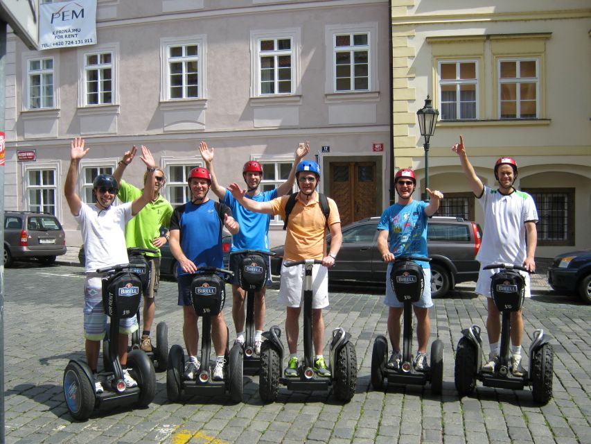 Prague: Segway Sightseeing Live-Guided Tour - Prague Castle Viewpoints, Strahov Stadium, and Maxe van der Stoela Park